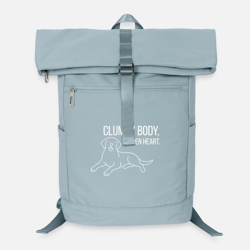 Labrador mit Humor Laptop-Rucksack 
