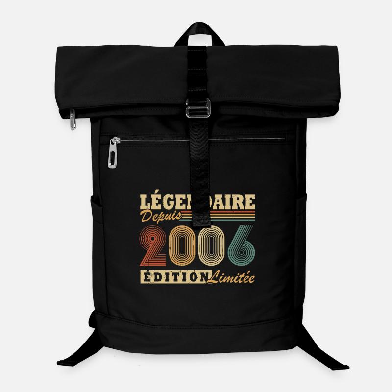 Legendary Since 2006 Vintage Anniversary Gift Laptop Backpack