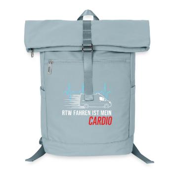RTW Ambulance Ambulance Rescue Service Paramedic - Laptop Backpack - ice blue - Front