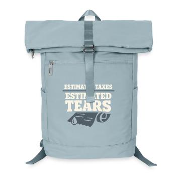 Self-employed freelancer Steuerhumor 1099 Life - Laptop Backpack - ice blue - Front