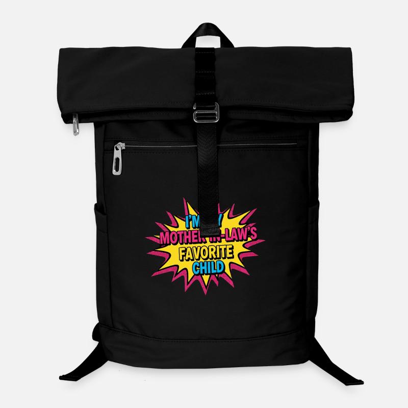 Enfant préféré belle-mère Pop Art Sac à dos ordinateur
