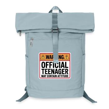 Teenager - Laptop-Rucksack  - Eisblau - Vorne