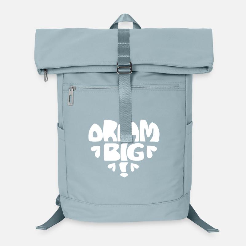 Dream Big! white Laptop Backpack