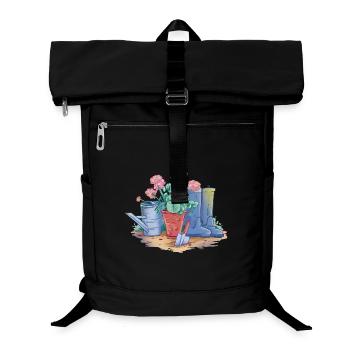 Garden Decoration Art - Laptop Backpack - black - Front
