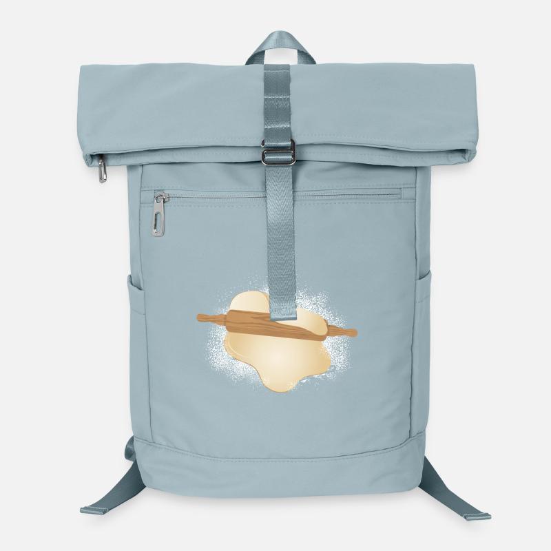 farine saupoudrée avec de la pâte roulée Sac à dos ordinateur