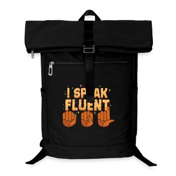 Deaf Deaf Hearing Impairment - Laptop Backpack - black - Front