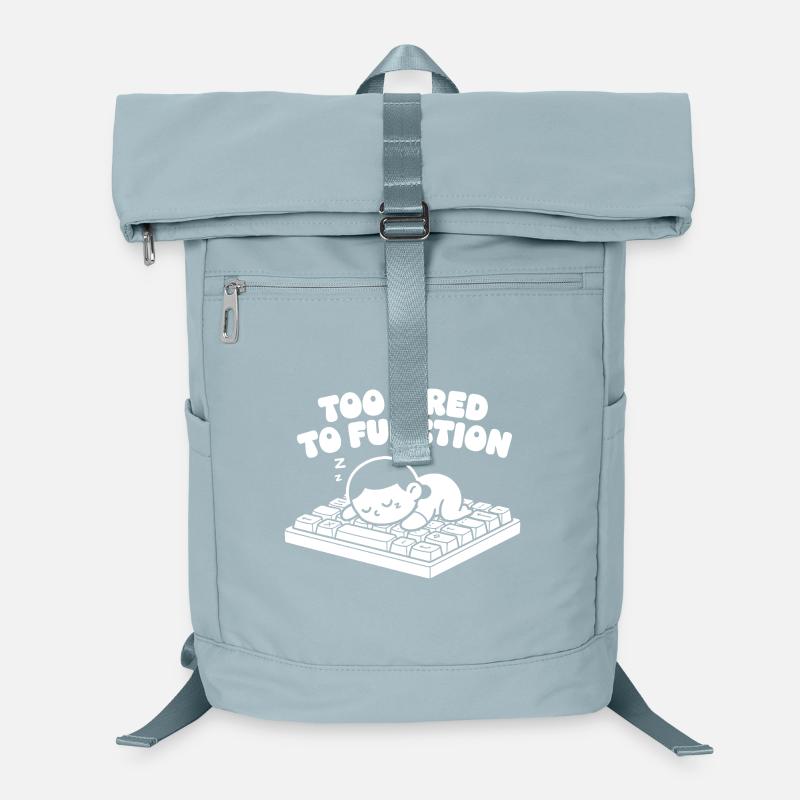Trop fatigué pour travailler Clavier Sac à dos ordinateur