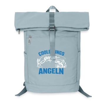Pêche aux gars cool Hommes cadeaux - Sac à dos ordinateur - bleu glacier - Devant