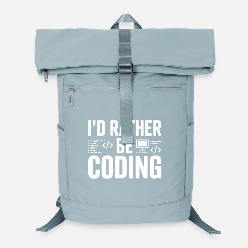 I'd Rather Be Coding Laptop Backpack