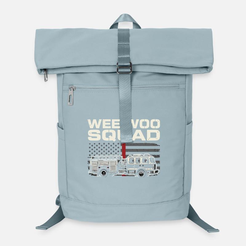 Wee Woo Squad Rettungsdienst Design Laptop-Rucksack 