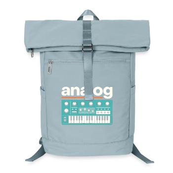Analog Synthesizer Retro Music  - Laptop Backpack - ice blue - Front