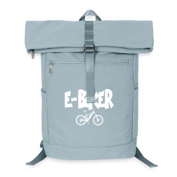 E-BIKER E Bike - Laptop Backpack - ice blue - Front