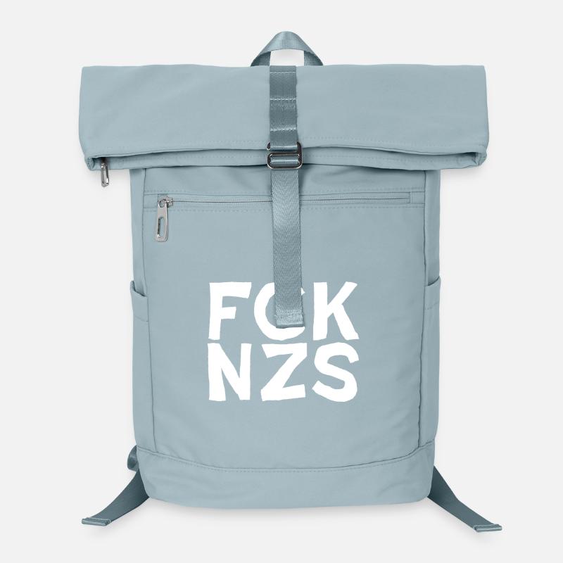 FCK NZS Antifa Text Design FCKNZS Laptop Backpack