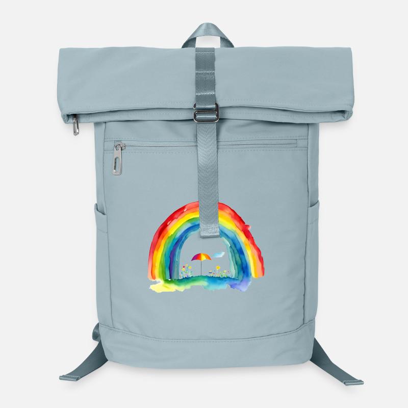 Arc-en-ciel Sac à dos ordinateur