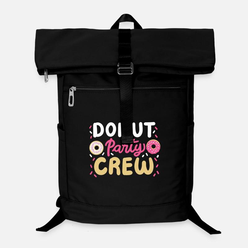 Donut-Party-Matching Laptop-Rucksack 