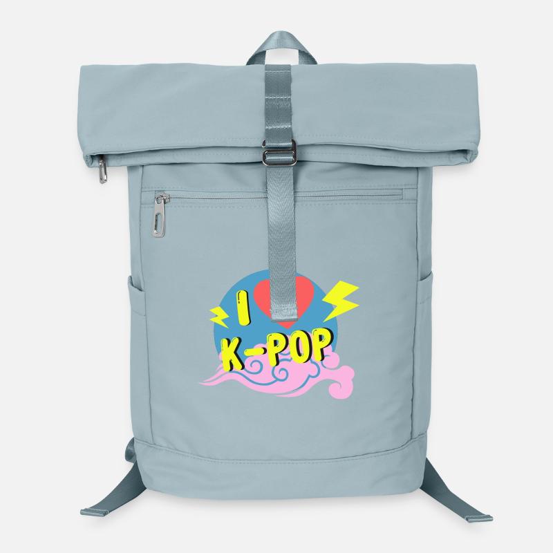 Ich liebe Kpop Laptop-Rucksack 