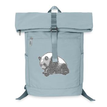Panda groß - Laptop-Rucksack  - Eisblau - Vorne