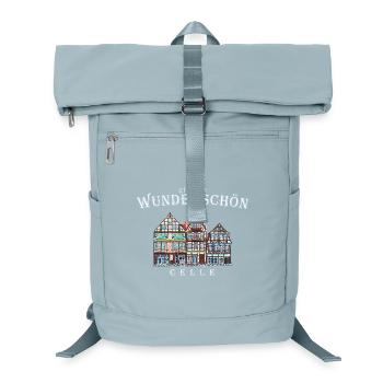 Celle, Niedersachsen, Fachwerkhäuser, Deutschland - Laptop-Rucksack  - Eisblau - Vorne