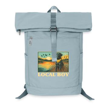 Local Boy Labrador Retriever Outdoor Hunting - Laptop Backpack - ice blue - Front