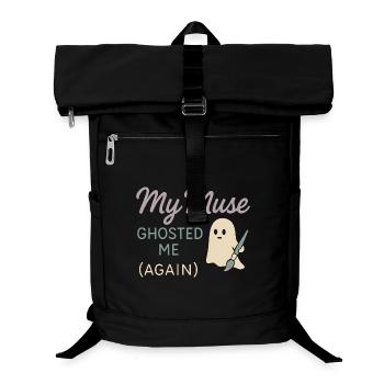 Kreative Denkweise, Künstlerhumor, Mehr Chaos - Laptop-Rucksack  - Schwarz - Vorne
