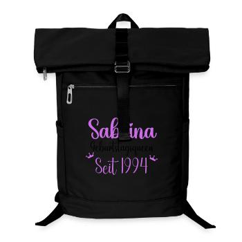 Sabrina Geburtstagsqueen Seit 1994 Geschenk - Laptop-Rucksack  - Schwarz - Vorne