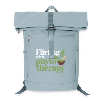 Herbalist Flirting With Phytotherapy Professional  - Laptop Backpack - ice blue - Front