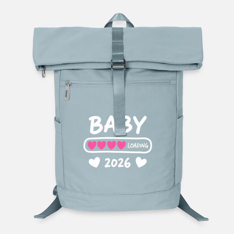 Baby Loading 2026 Pregnancy Parents Laptop Backpack