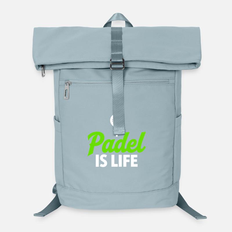 Padel is Life Sport Statement Lifestyle Laptop-Rucksack 