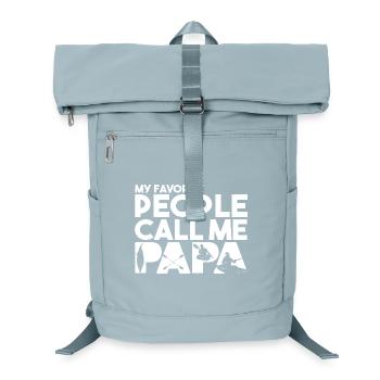 Evolution Of Man Kayaking - Laptop Backpack - ice blue - Front