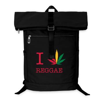 reggae - Sac à dos ordinateur - noir - Devant