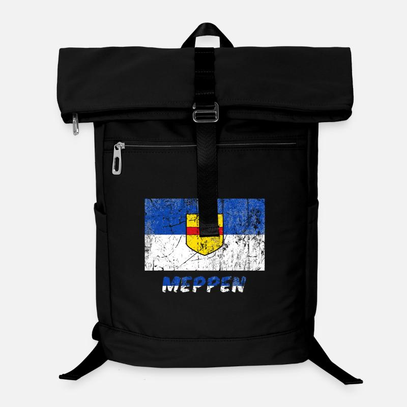 Stadtfahne Meppen city flag drapeau flag Laptop Backpack