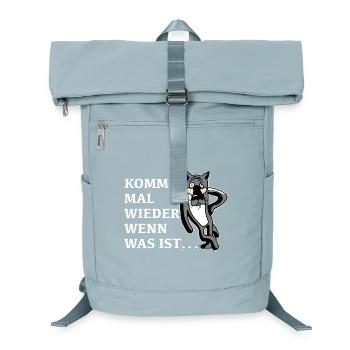 Russisch Russland Zeichentrickfilm Geschenk UDSSR - Laptop-Rucksack  - Eisblau - Vorne