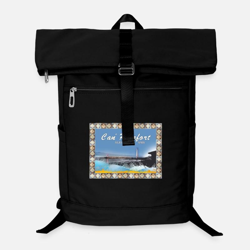Can Picafort Küstenlandschaft Laptop-Rucksack 