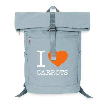 I LOVE CARROTS Karotten - Laptop Backpack - ice blue - Front