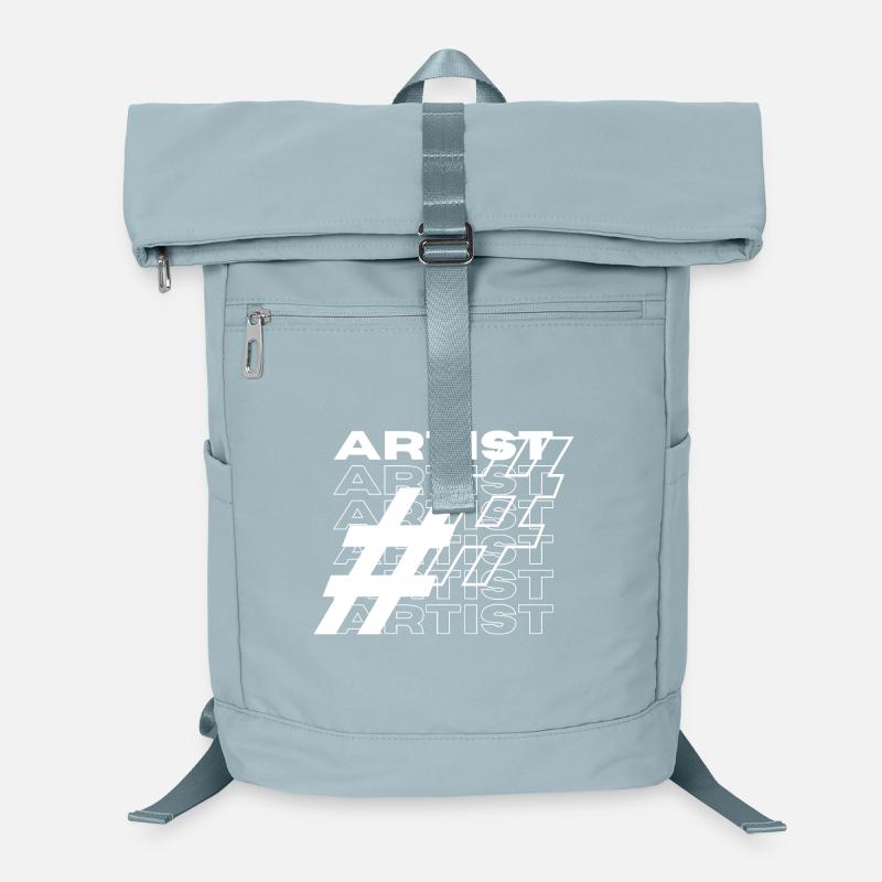 Artiste Hashtag Typographie Sac à dos ordinateur