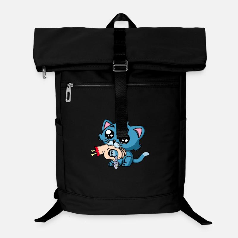 The kitten is hungry! Laptop Backpack