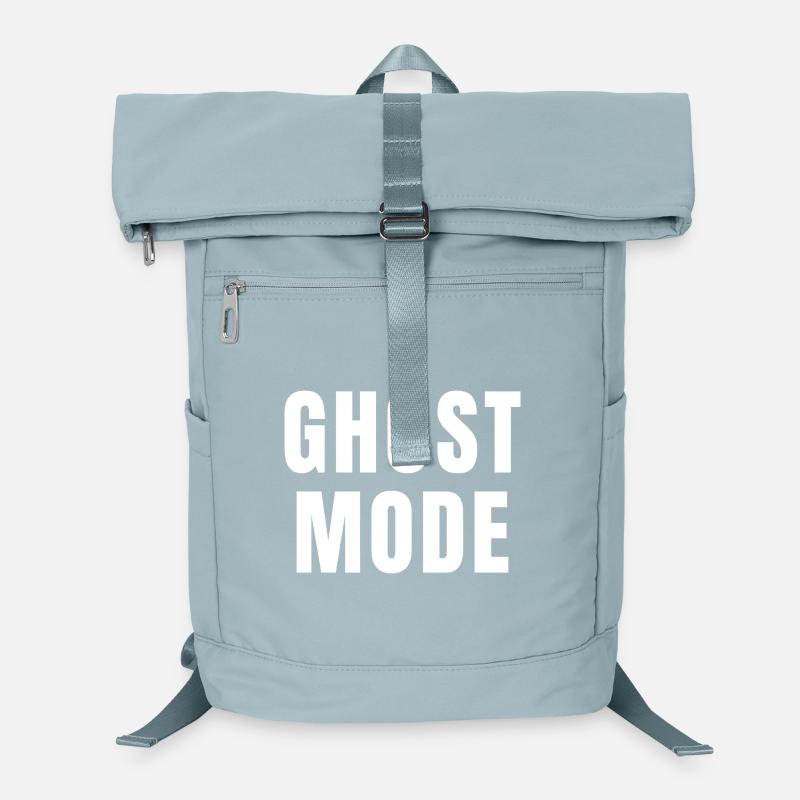 Ghost Mode Focus Power Mindset Success Growth Laptop Backpack