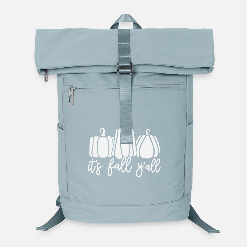 Autumn pumpkins with charming text motif Laptop Backpack
