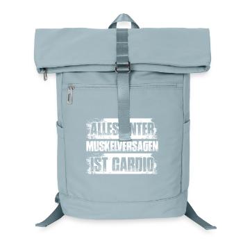 Cardio Bodybuilding Bodybuilder Gym Kraftsport - Laptop-Rucksack  - Eisblau - Vorne