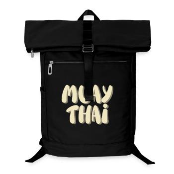 Muay thai - Laptop Backpack - black - Front