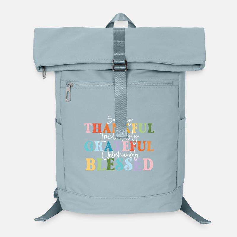 So Very Thankful Grateful Fall Laptop Backpack