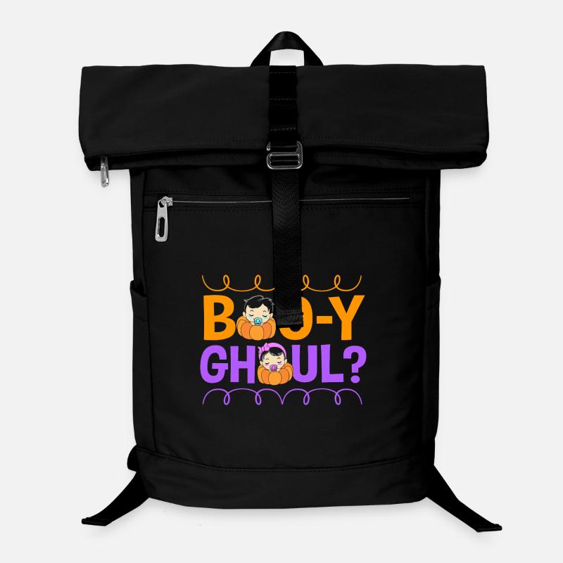 Halloween Gender Reveal Laptop Backpack