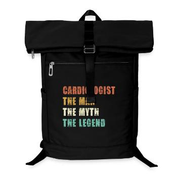 Kardiologe: Mann, Mythos, Legende - Laptop-Rucksack  - Schwarz - Vorne