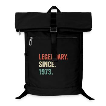 legendär seit 1973 - Laptop-Rucksack  - Schwarz - Vorne