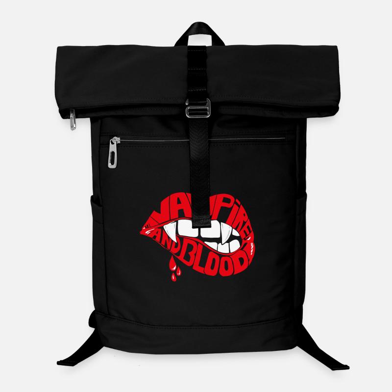 Vampire Lip Laptop Backpack