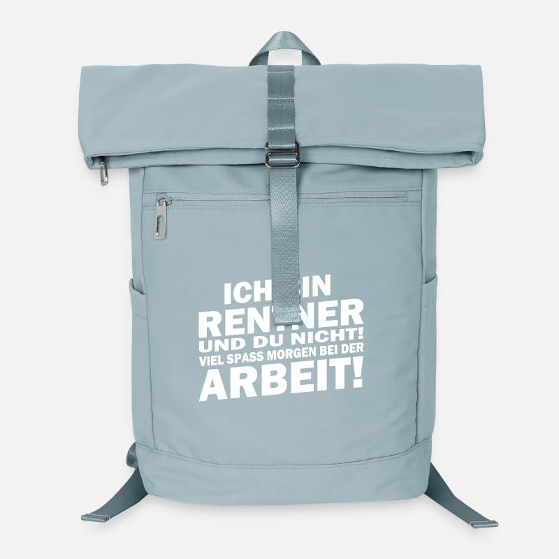 Ich bin in Rente... viel Spaß bei der Arbeit Laptop-Rucksack 
