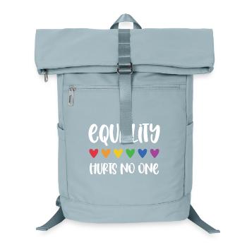 LGBT Pride Month - Equality Hurts No One - Laptop Backpack - ice blue - Front