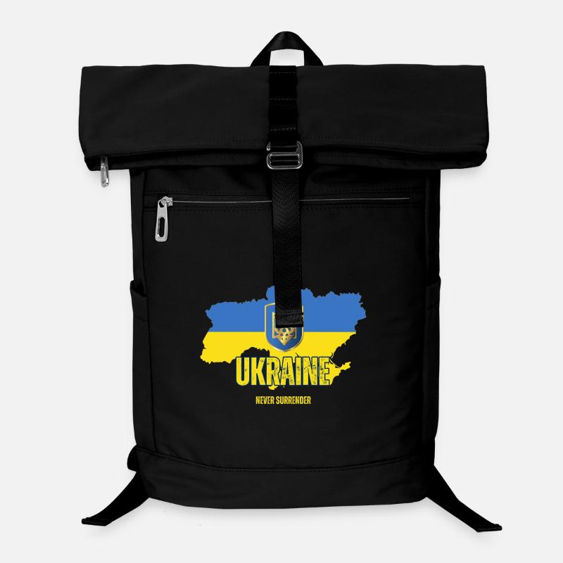 Drapeau ukrainien, fierté ukrainienne Sac à dos ordinateur