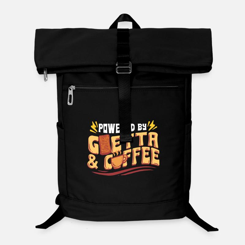 Goetta Wurst Powered By Goetta & Coffee Laptop-Rucksack 