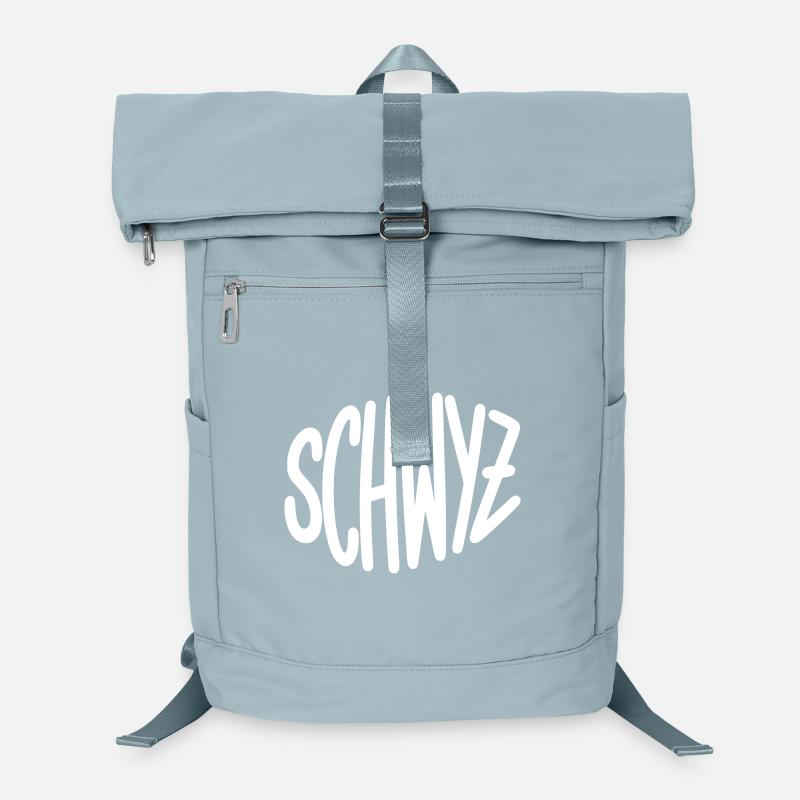 Swiss Graffiti Lettering Laptop Backpack